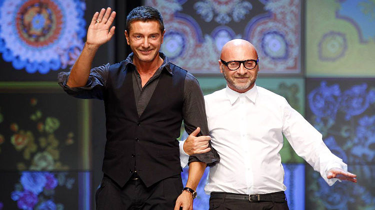 Gabbana ist verärgert über Interesse an seiner Homosexualität