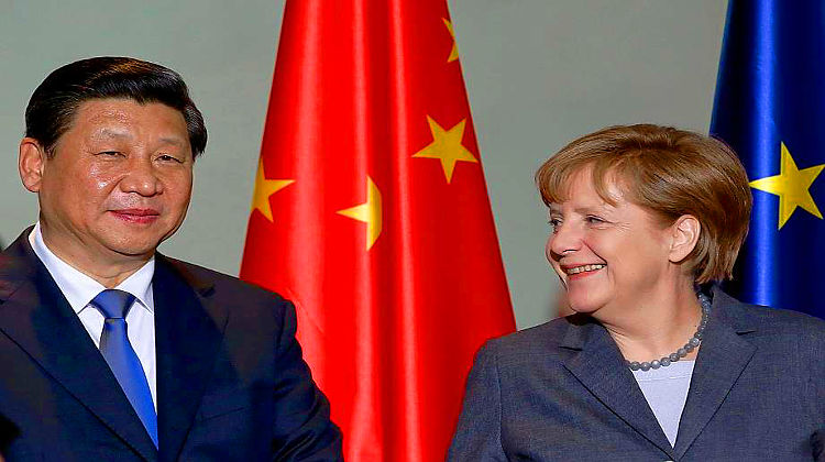 Merkel und Xi Jinping wollen auf G20-Ebene eine Lösungen im Stahlkonflikt