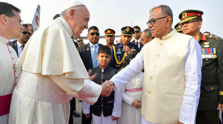 Bangladesch: Papst Franziskus fordert Maßnahmen in Rohingya-Krise