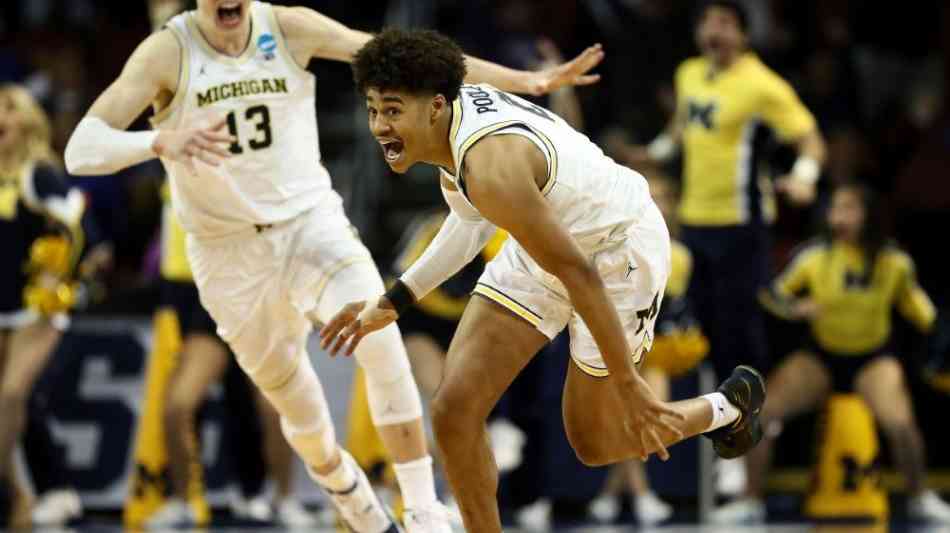 Basketball - "March Madness": Moritz Wagner mit Michigan siegreich