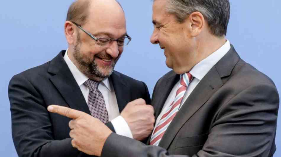 Schulz und Gabriel haben sich bei einem guten Abendessen versöhnt