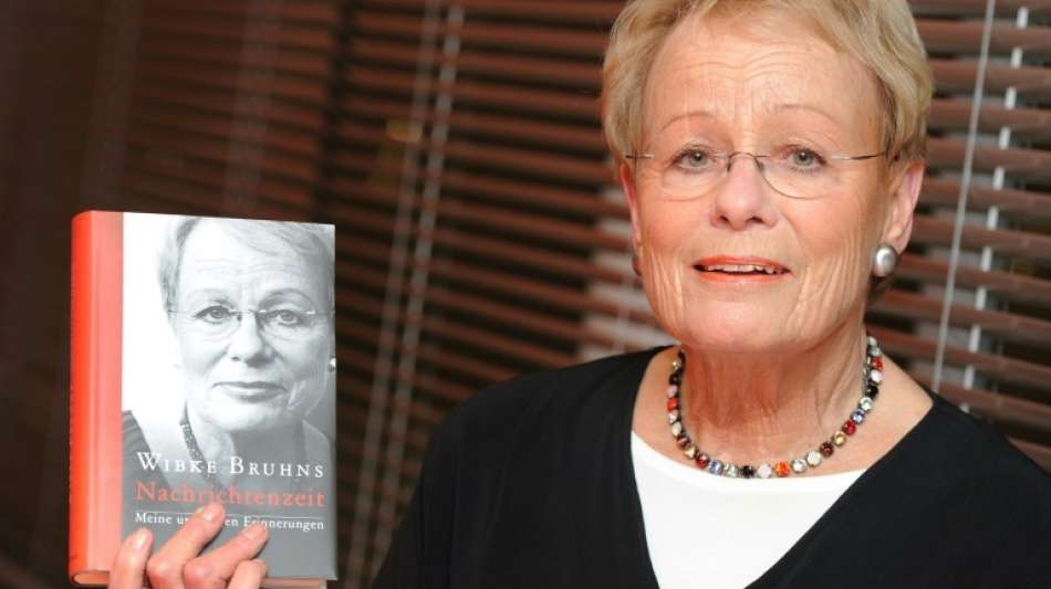 Ex-Fernsehjournalistin Wibke Bruhns mit 80 Jahren verstorben
