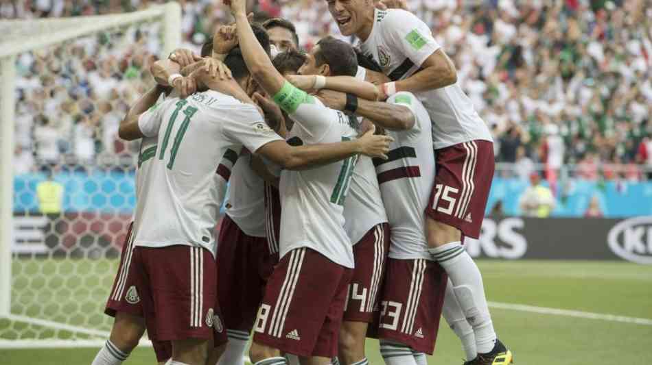 WM2018 - 2:1 gegen Südkorea: Mexiko steht vor Achtelfinal-Einzug