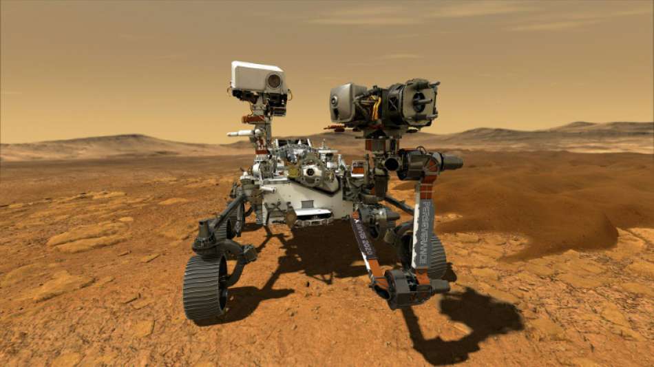 Rover "Perseverance" sanft auf dem Mars gelandet