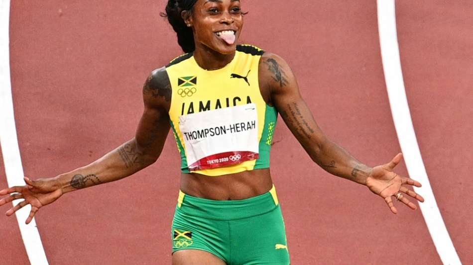 10,54: Thompson-Herah schrammt am 100-m-Weltrekord vorbei