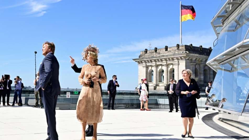 Niederländisches Königspaar besucht Bundestag