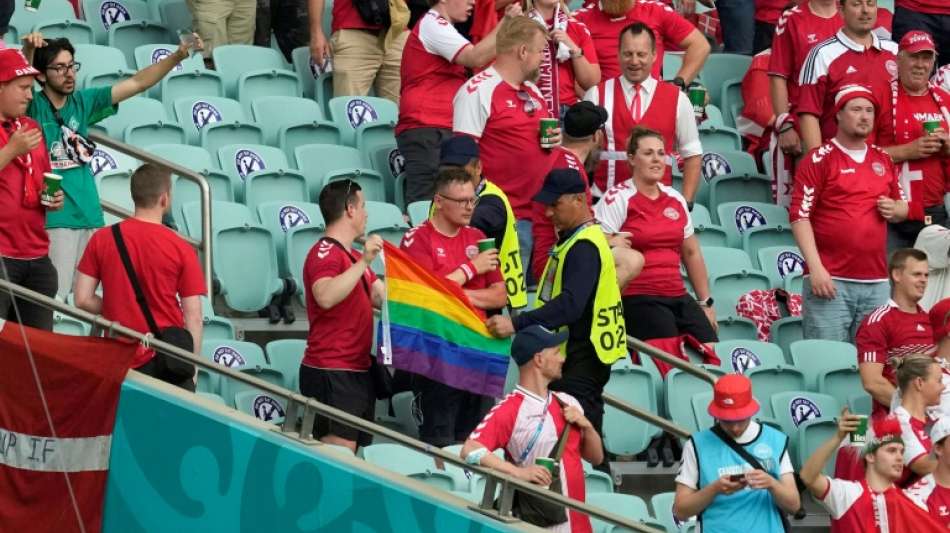 Uefa prüft Beschlagnahmung von Regenbogenfahne in EM-Stadion in Baku