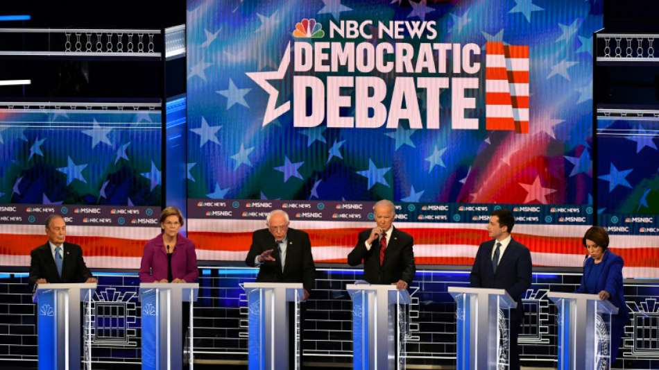 Scharfe Attacken gegen Bloomberg bei TV-Debatte der US-Demokraten