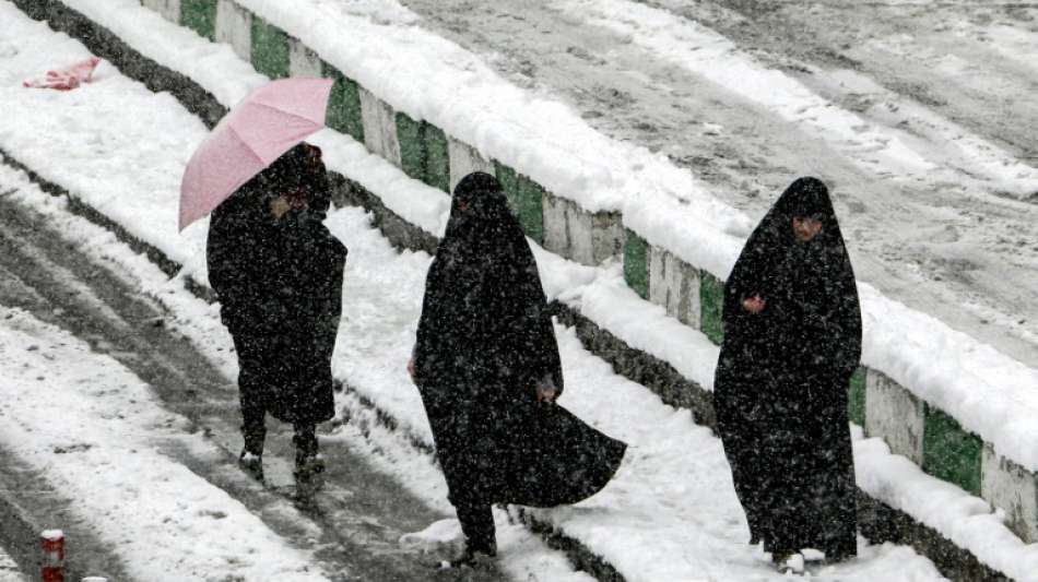 Schulen in Teheran bleiben wegen Schneefalls geschlossen