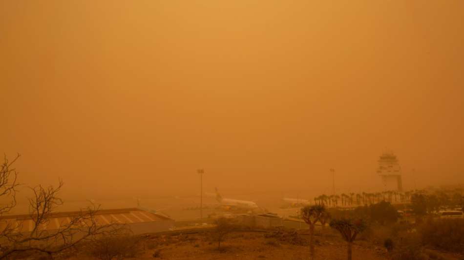 Flughäfen der Kanarischen Inseln nach Sandsturm aus der Sahara wieder geöffnet 
