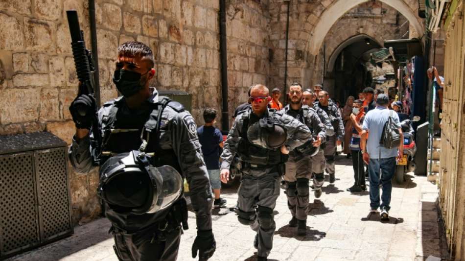 Zusammenstöße zwischen Polizei und Palästinensern in Jerusalem