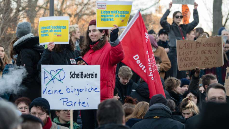 Bündnis ruft zu Großdemonstration in Erfurt nach Ministerpräsidentenwahl auf