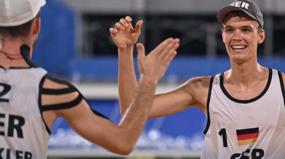 Beachvolleyballer Thole/Wickler im Viertelfinale