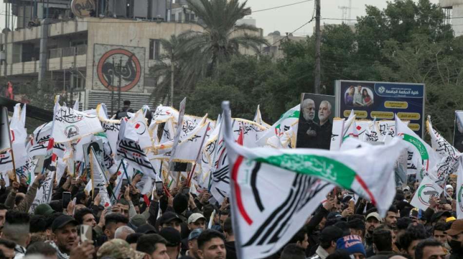 Irak: Protest am Jahrestag von Tötung des Terroristen Soleimani