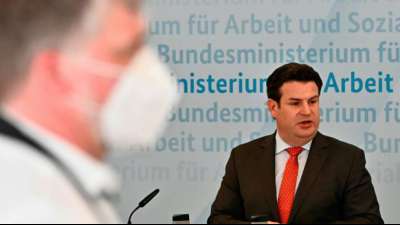 Arbeitsminister Heil stellt baldige Anhebung von Kurzarbeitergeld in Aussicht