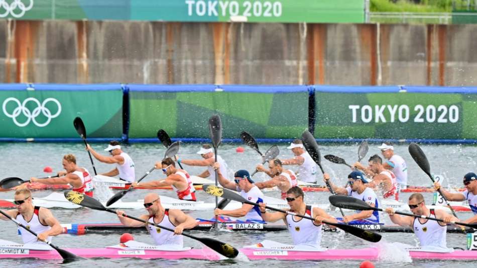 Welch ein Sieg - Kajak-Vierer der Männer holt Olympia-Gold