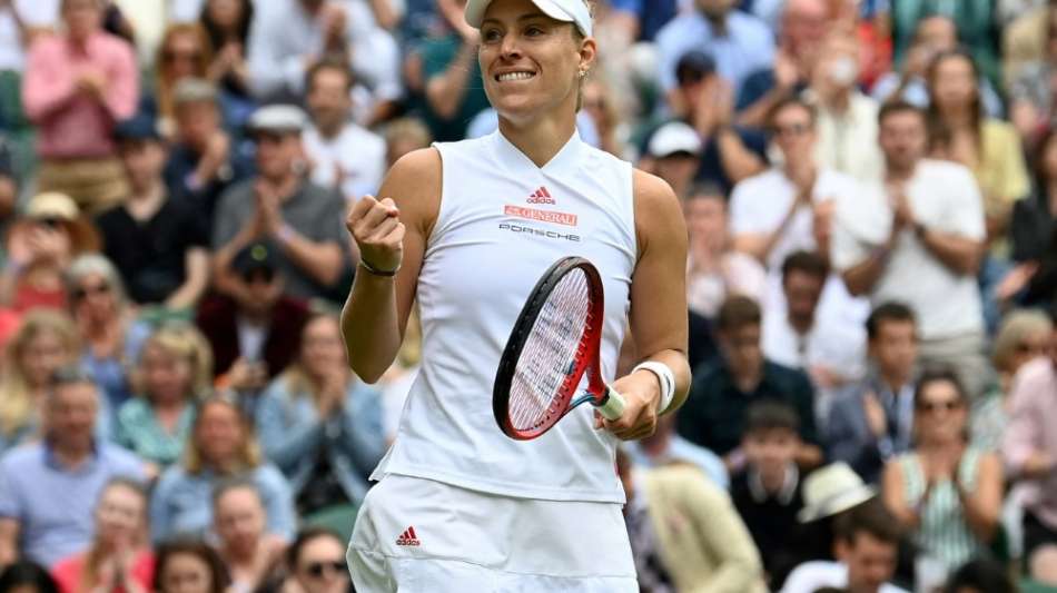 Sieg gegen "Wunderkind" Gauff: Kerber stürmt ins Wimbledon-Viertelfinale