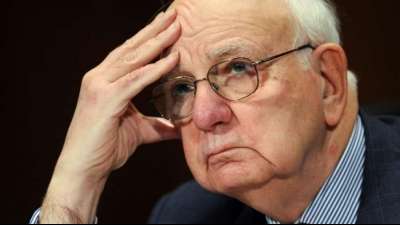 Berichte: Früherer US-Notenbankchef Paul Volcker im Alter von 92 Jahren gestorben