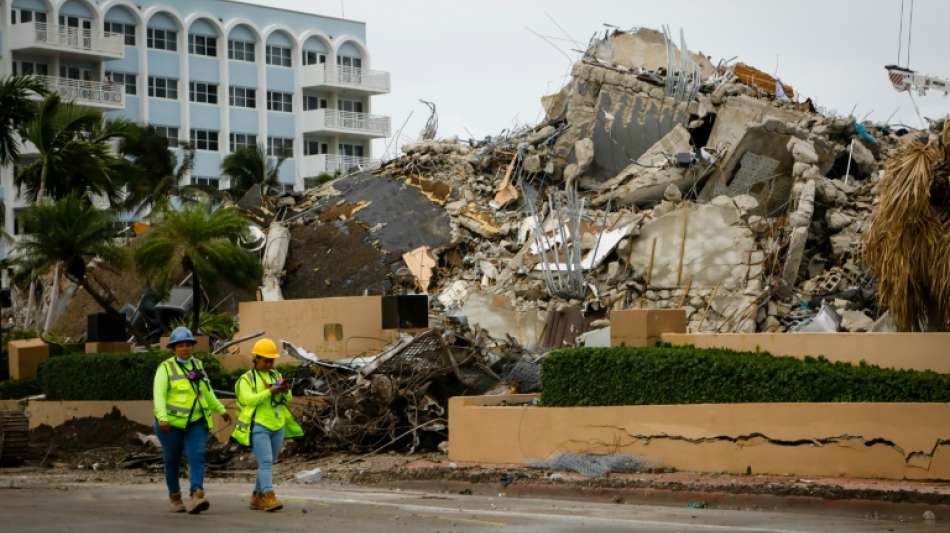 Suche nach Überlebenden in Hochhausruine in Florida wird eingestellt