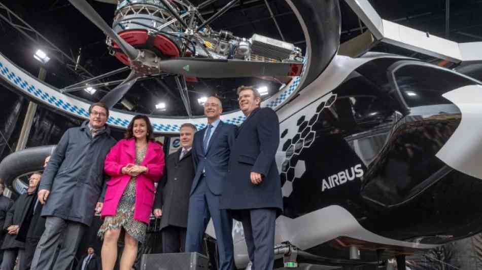 Airbus testet in Ingolstadt autonomen Flugtaxi-Prototypen "CityAirbus"
