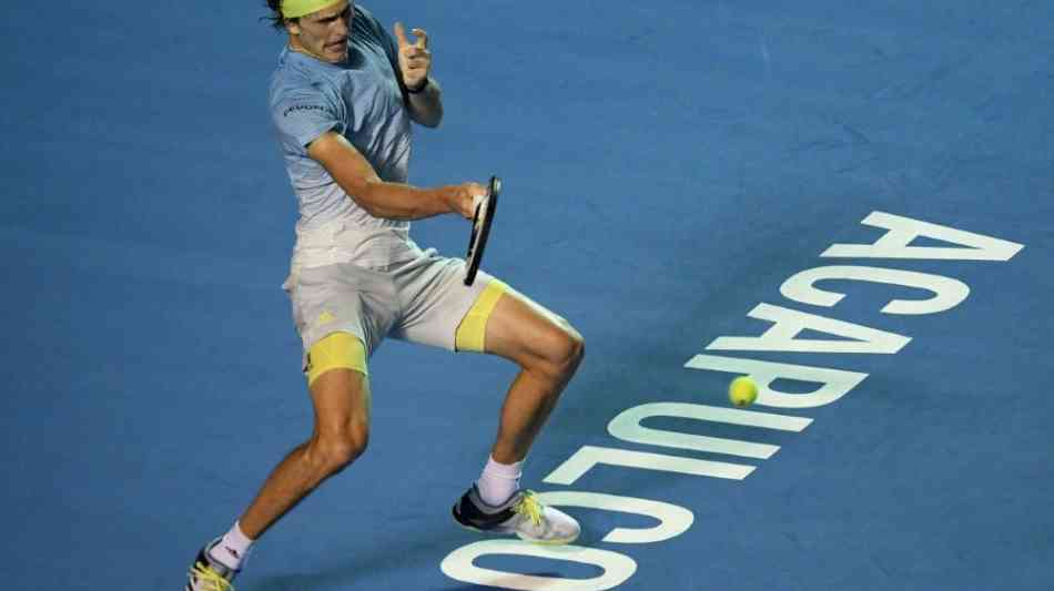 Tennis: Alexander Zverev in Acapulco (Mexiko) eine Runde weiter