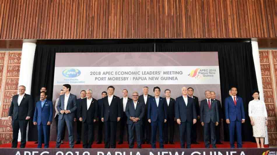 Apec-Gipfel scheitert an einer Einigung auf eine Abschlusserklärung