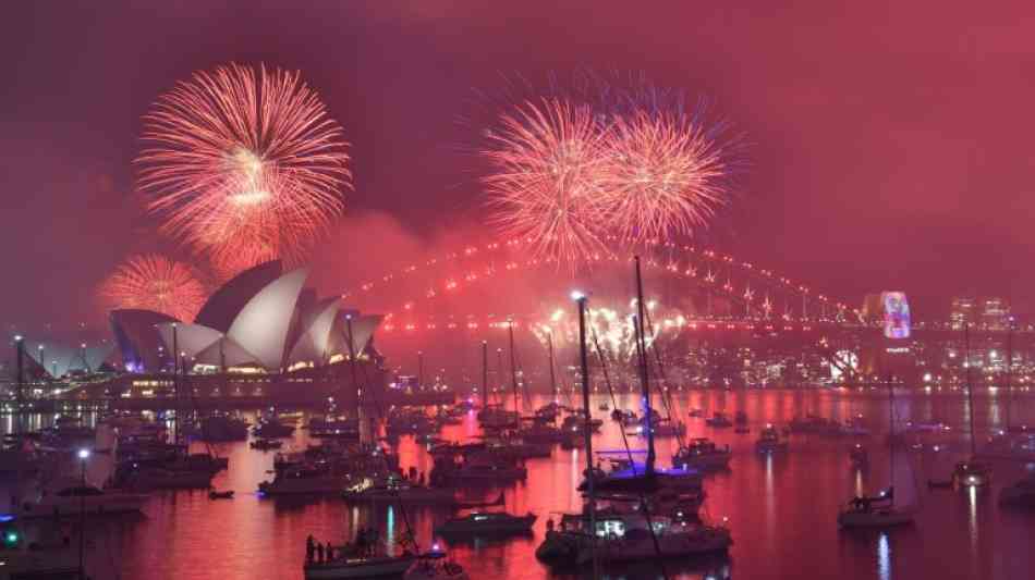 Australien begrüßte das neue Jahr 2019 mit einem Rekord-Feuerwerk