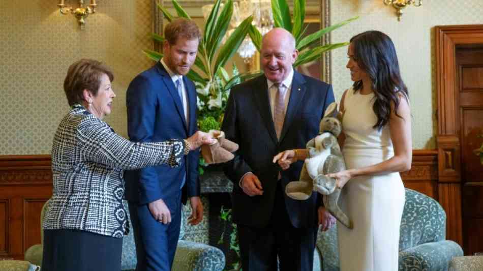 Australier machen Prinz Harry und Meghan Geschenke für ihr Baby