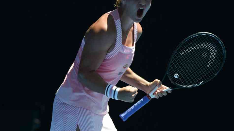 Tennis: Australierin Barty nach Sieg über Scharapowa im Viertelfinale