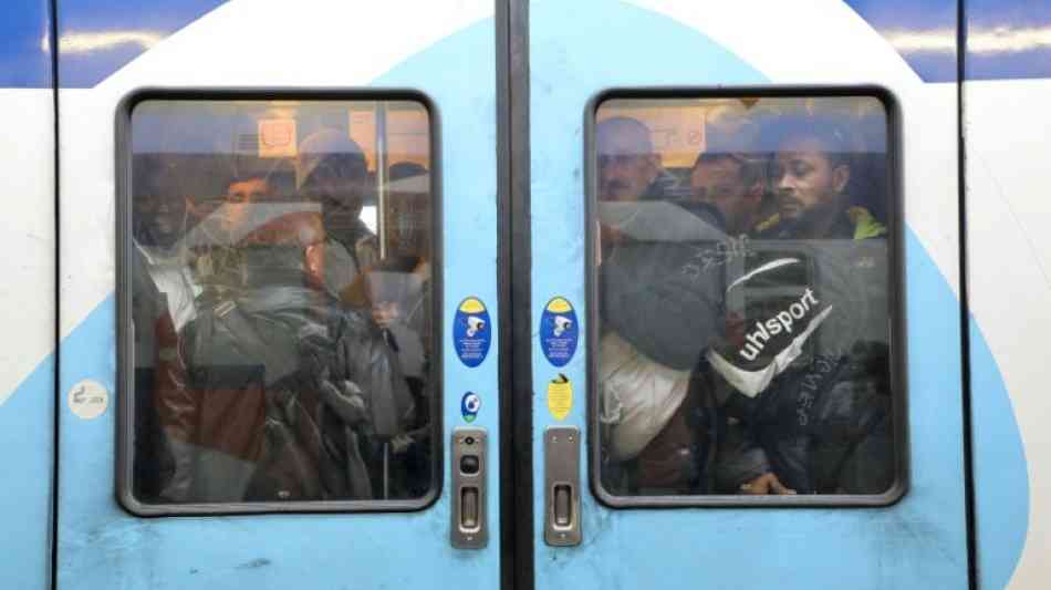 Paris: Bahn-Streik sorgt den zweiten Tag in Folge für Verkehrschaos