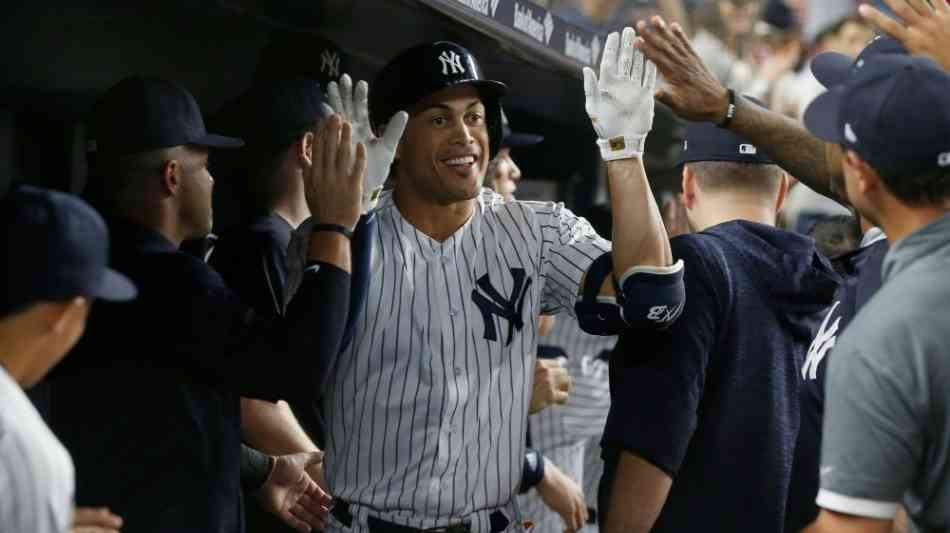 New York Yankees - Baseball: Giancarlo Stanton gelingt 300. Homerun