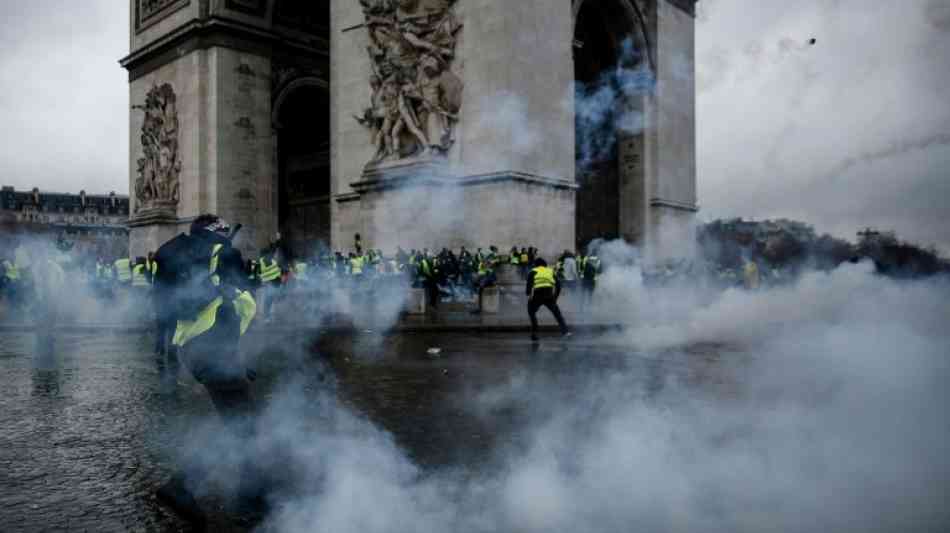 Paris: Volkszorn - Hunderttausende Euro Schaden am Triumphbogen