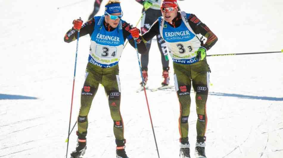 Biathlon: Deutsche Männerstaffel in Ruhpolding chancenlos