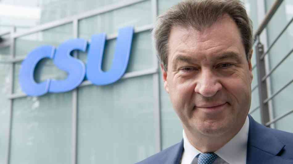 CSU-Chef Söder stellt Projekte der großen Koalition unter Vorbehalt