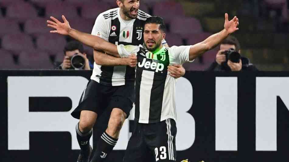 Can trifft: Fußball-Rekordmeister Juventus Turin siegt auch in Neapel