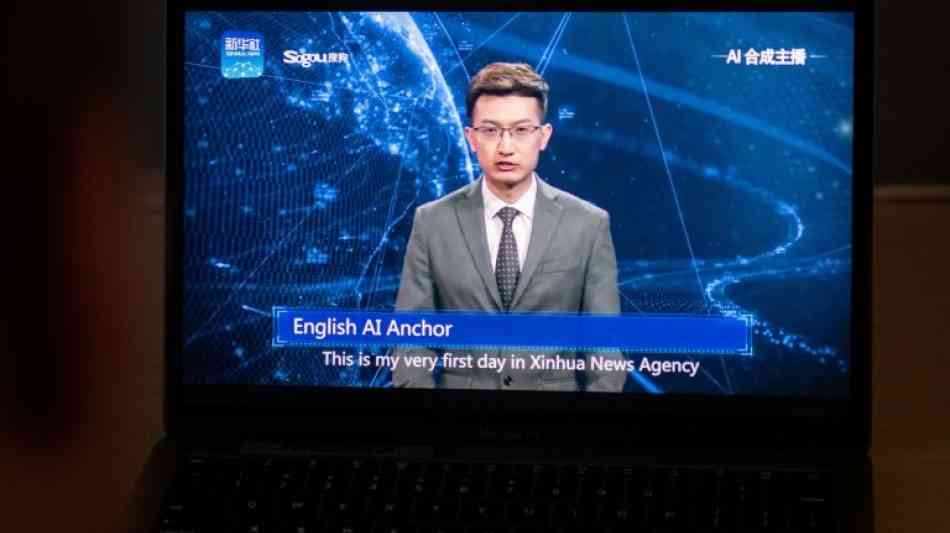 Chinesische Staatsmedien führen virtuelle Nachrichtensprecher ein