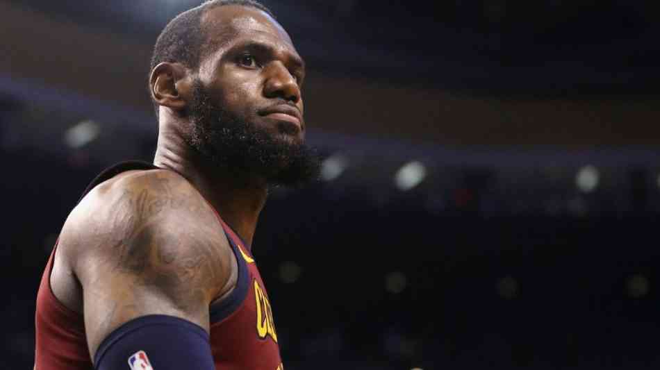 Basketball: Cleveland patzt trotz Top-Spiel von Superstar LeBron James