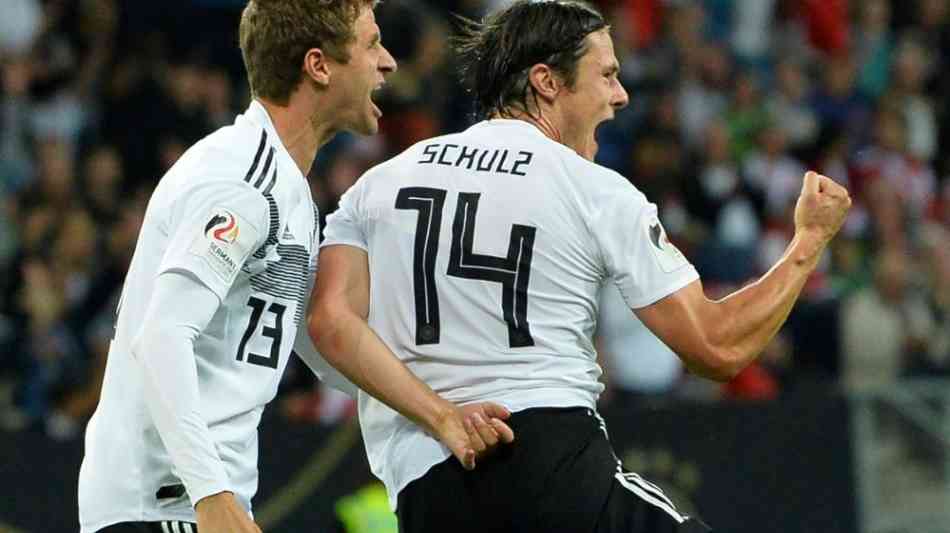 Fußball: Debütant Nico Schulz schießt DFB-Team zum schönen 2:1 Sieg