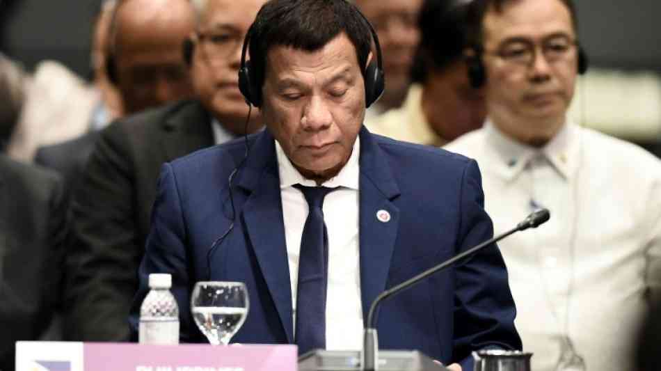 Duterte geht schon mal lieber ins Bett als zu internationalen Treffen