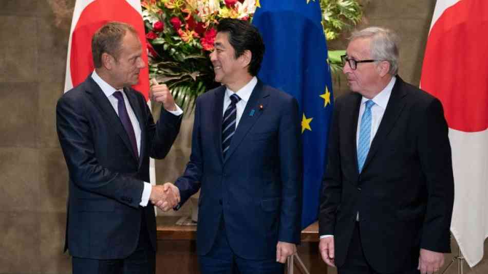 EU und Japan senden "klare Botschaft" gegen Trumps Protektionismus 