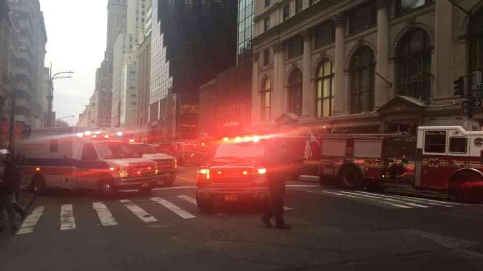 USA - New York City: Ein Toter bei Großbrand im Trump Tower