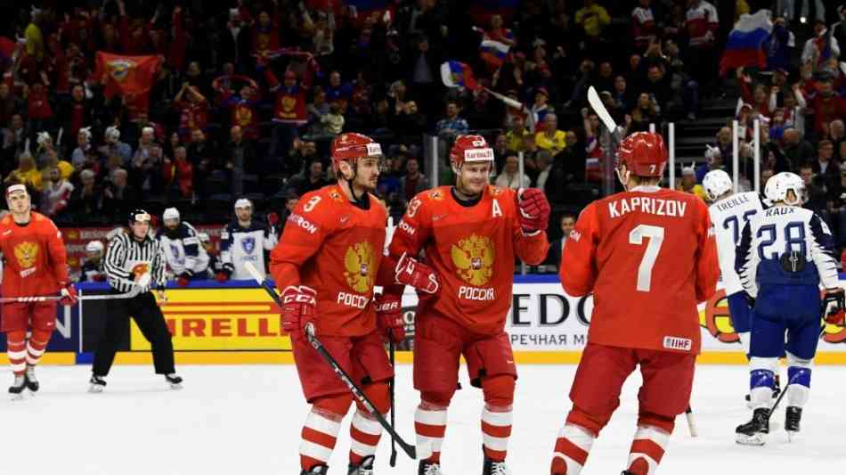 Eishockey-WM: Russland startet mit Kantersieg, Kanada verliert