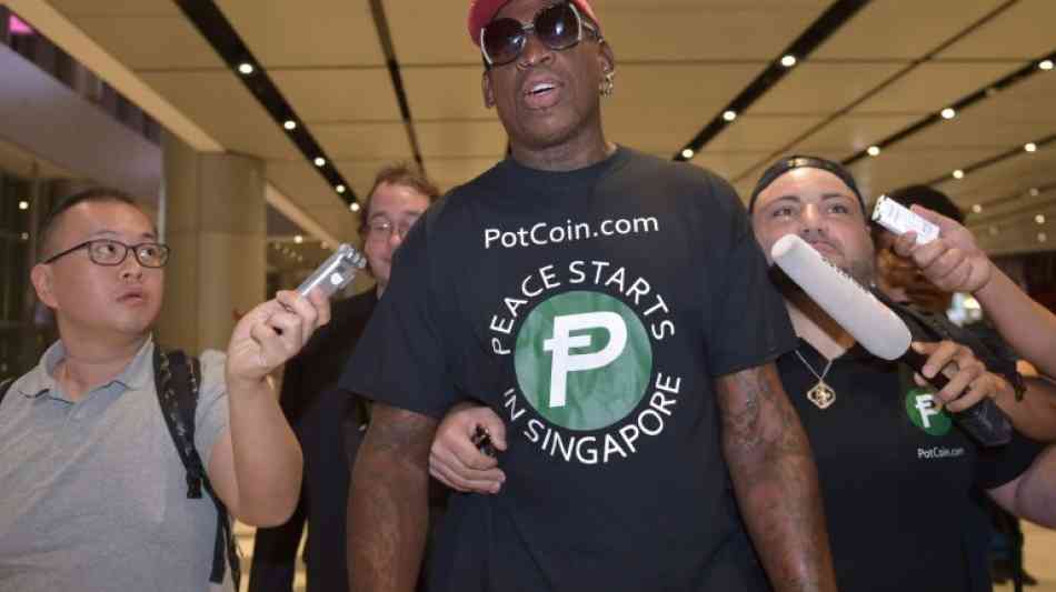 Ex-US-Basketballstar Rodman verteidigt Beziehung zu Kim Jong Un