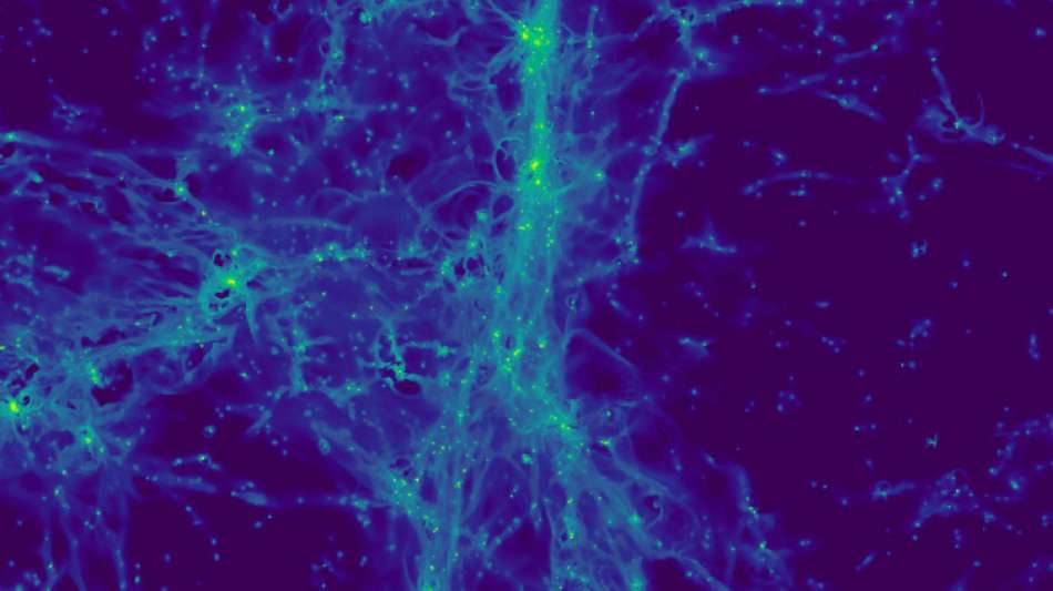 Astronomen machen bisher beste Bilder des kosmischen Netzwerks