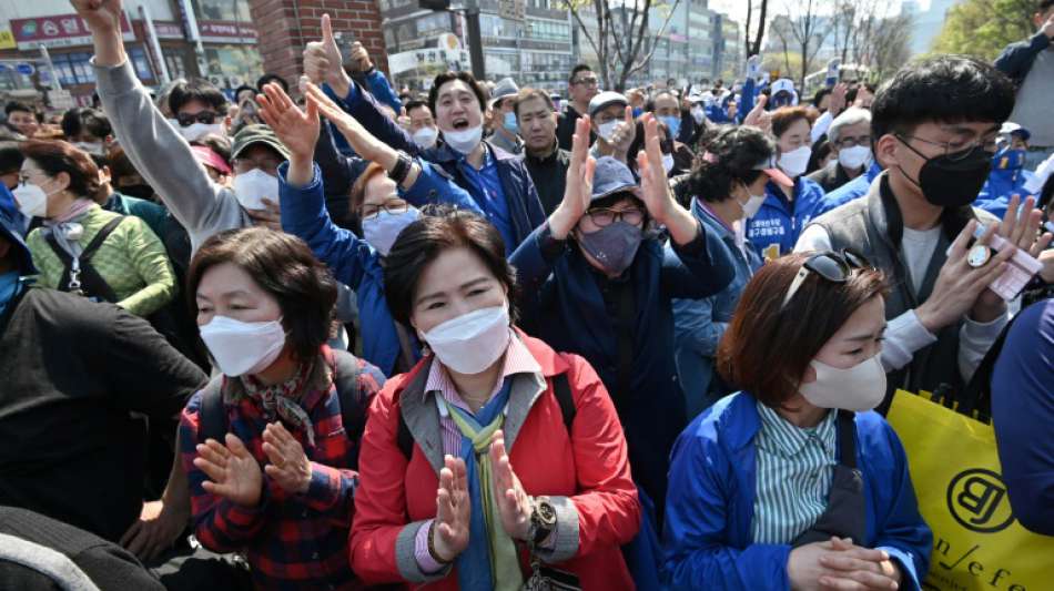 Regierungspartei in Südkorea holt absolute Mehrheit