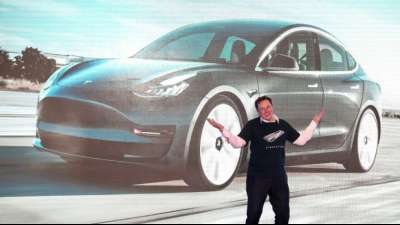 Tesla-Aktie weiter im Aufwind