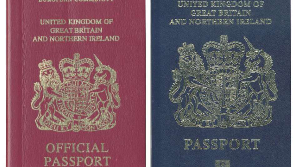Großbritannien stellt ab März Reisepässe ohne Aufdruck "Europäische Union" aus