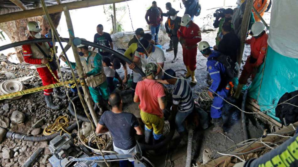 Rettungskräfte in Kolumbien bergen zwei Leichen aus illegaler Goldmine