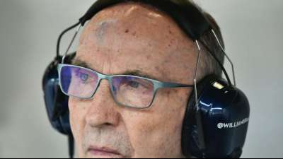 Formel 1: Frank Williams wieder aus Krankenhaus entlassen