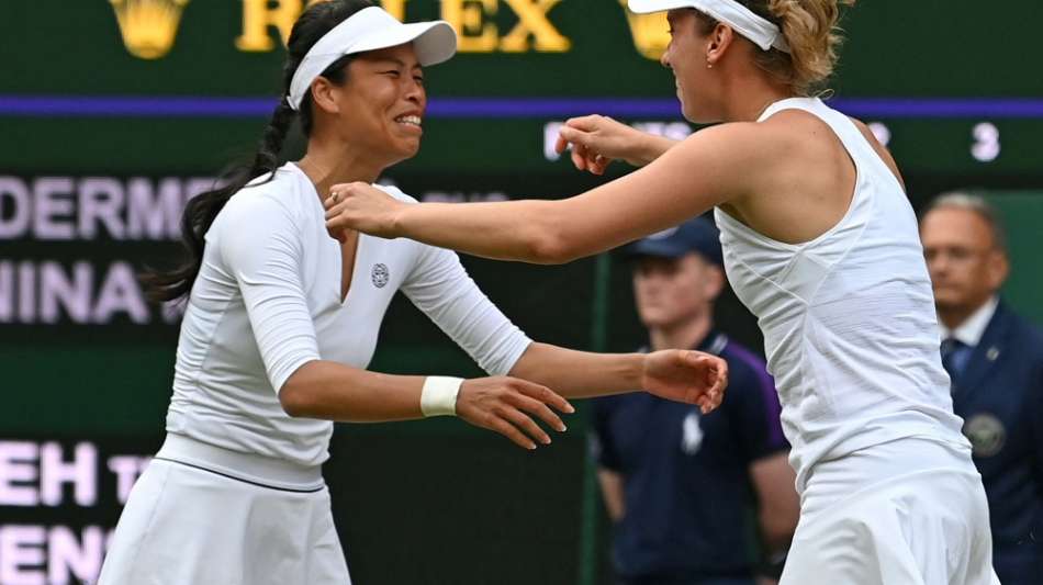 Wimbledon: Mertens und Hsieh gewinnen Doppel-Titel